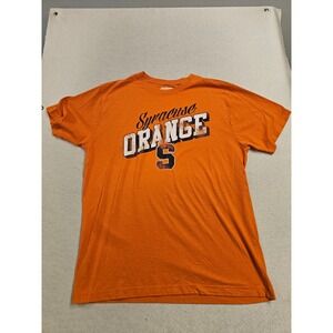 Syracuse Orange NCAA T-Shirt Mens Orange Short Sleeve Graphic Tee Large